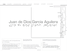 Tablet Screenshot of juandediosgarciaaguilera.com